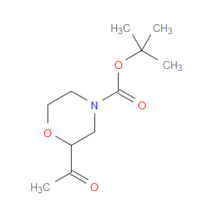 TERT-BUTYL 2-ACETYLMORPHOLINE-4-CARBOXYLATE