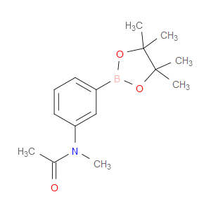 N-METHYL-N-(3-(4,4,5,5-TETRAMETHYL-1,3,2-DIOXABOROLAN-2-YL)PHENYL)ACETAMIDE