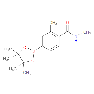 N,2-DIMETHYL-4-(4,4,5,5-TETRAMETHYL-1,3,2-DIOXABOROLAN-2-YL)BENZAMIDE