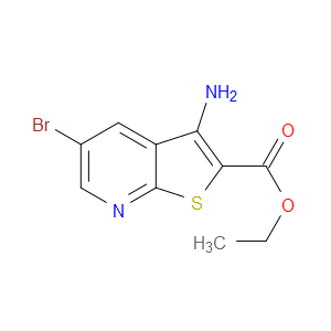 ETHYL 3-AMINO-5-BROMOTHIENO[2,3-B]PYRIDINE-2-CARBOXYLATE