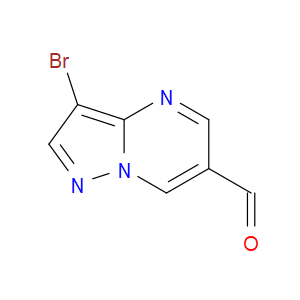 3-BROMOPYRAZOLO[1,5-A]PYRIMIDINE-6-CARBALDEHYDE - Click Image to Close