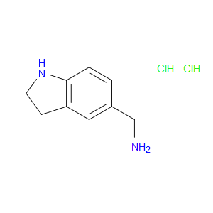 (2,3-DIHYDRO-1H-INDOL-5-YLMETHYL)AMINE DIHYDROCHLORIDE