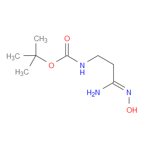 TERT-BUTYL [(3Z)-3-AMINO-3-(HYDROXYIMINO)PROPYL]CARBAMATE