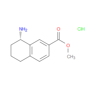 (S)-METHYL 8-AMINO-5,6,7,8-TETRAHYDRONAPHTHALENE-2-CARBOXYLATE HYDROCHLORIDE - Click Image to Close