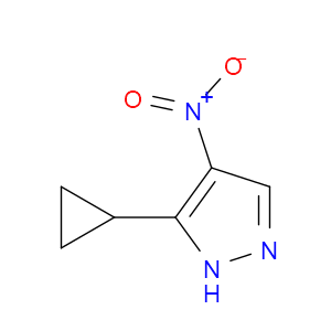 3-CYCLOPROPYL-4-NITRO-1H-PYRAZOLE