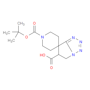 1-(TERT-BUTOXYCARBONYL)-5',6'-DIHYDROSPIRO[PIPERIDINE-4,7'-PYRROLO[1,2-D]TETRAZOLE]-6'-CARBOXYLIC ACID