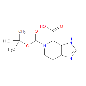 5-(TERT-BUTOXYCARBONYL)-4,5,6,7-TETRAHYDRO-1H-IMIDAZO[4,5-C]PYRIDINE-4-CARBOXYLIC ACID