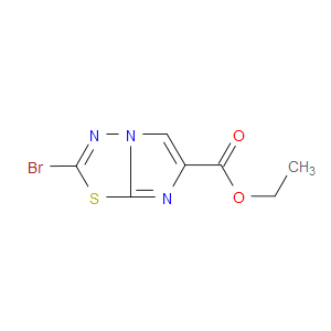 ETHYL 2-BROMOIMIDAZO[2,1-B][1,3,4]THIADIAZOLE-6-CARBOXYLATE