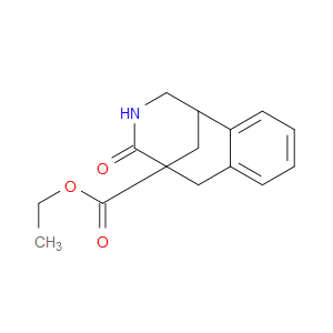 ETHYL 4-OXO-1,2,3,4,5,6-HEXAHYDRO-1,5-METHANOBENZO[D]AZOCINE-5-CARBOXYLATE