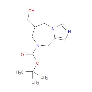 6-HYDROXYMETHYL-6,7-DIHYDRO-5H,9H-IMIDAZO[1,5-A][1,4]DIAZEPINE-8-CARBOXYLIC ACID TERT-BUTYL ESTER - Click Image to Close