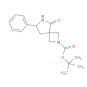 5-OXO-7-PHENYL-2,6-DIAZA-SPIRO[3.4]OCTANE-2-CARBOXYLIC ACID TERT-BUTYL ESTER