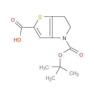 4-(TERT-BUTOXYCARBONYL)-5,6-DIHYDRO-4H-THIENO[3,2-B]PYRROLE-2-CARBOXYLIC ACID