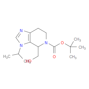 4-HYDROXYMETHYL-3-ISOPROPYL-3,4,6,7-TETRAHYDRO-IMIDAZO[4,5-C]PYRIDINE-5-CARBOXYLIC ACID TERT-BUTYL ESTER
