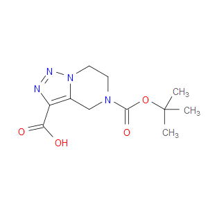 5-(TERT-BUTOXYCARBONYL)-4,5,6,7-TETRAHYDRO-[1,2,3]TRIAZOLO[1,5-A]PYRAZINE-3-CARBOXYLIC ACID