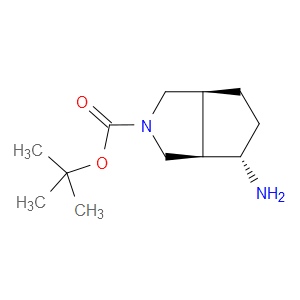 (3AR,4S,6AS)-REL-TERT-BUTYL 4-AMINOHEXAHYDROCYCLOPENTA[C]PYRROLE-2(1H)-CARBOXYLATE