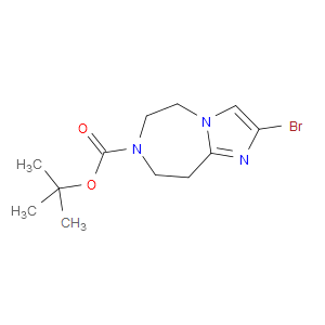 2-BROMO-5,6,8,9-TETRAHYDRO-IMIDAZO[1,2-A][1,4]DIAZEPINE-7-CARBOXYLIC ACID TERT-BUTYL ESTER