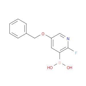 5-(BENZYLOXY)-2-FLUOROPYRIDIN-3-YLBORONIC ACID