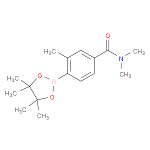 N,N,3-TRIMETHYL-4-(4,4,5,5-TETRAMETHYL-1,3,2-DIOXABOROLAN-2-YL)BENZAMIDE