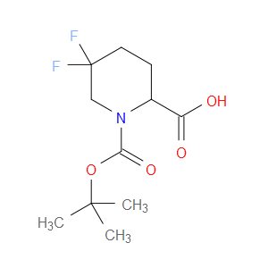 1-(TERT-BUTOXYCARBONYL)-5,5-DIFLUOROPIPERIDINE-2-CARBOXYLIC ACID - Click Image to Close