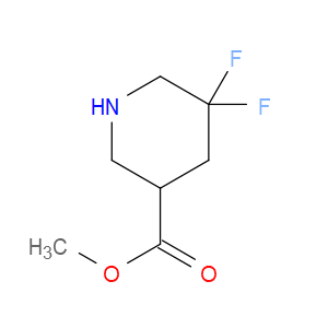 METHYL 5,5-DIFLUOROPIPERIDINE-3-CARBOXYLATE HYDROCHLORIDE - Click Image to Close