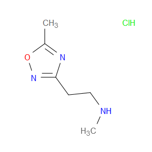 N-METHYL-2-(5-METHYL-1,2,4-OXADIAZOL-3-YL)ETHANAMINE HYDROCHLORIDE