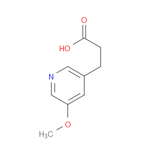 3-(5-METHOXYPYRIDIN-3-YL)PROPANOIC ACID
