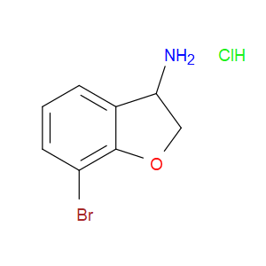 7-BROMO-2,3-DIHYDROBENZOFURAN-3-AMINE HYDROCHLORIDE