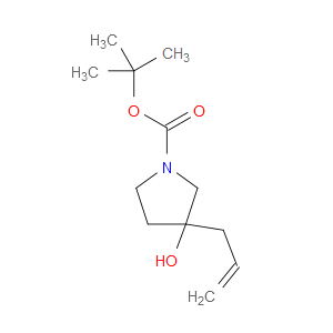 TERT-BUTYL 3-ALLYL-3-HYDROXYPYRROLIDINE-1-CARBOXYLATE - Click Image to Close
