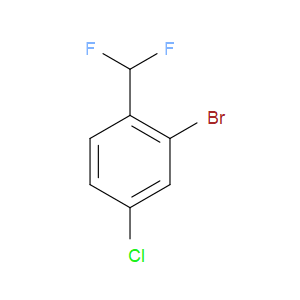 2-BROMO-4-CHLORO-1-(DIFLUOROMETHYL)BENZENE - Click Image to Close