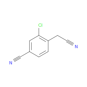 3-CHLORO-4-(CYANOMETHYL)BENZONITRILE - Click Image to Close