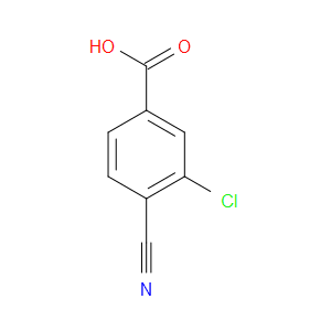 3-CHLORO-4-CYANOBENZOIC ACID