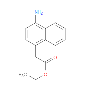 ETHYL 2-(4-AMINO-1-NAPHTHYL)ACETATE