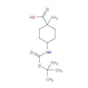 4-((TERT-BUTOXYCARBONYL)AMINO)-1-METHYLCYCLOHEXANECARBOXYLIC ACID