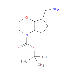 7-AMINOMETHYL-HEXAHYDRO-CYCLOPENTA[1,4]OXAZINE-4-CARBOXYLIC ACID TERT-BUTYL ESTER