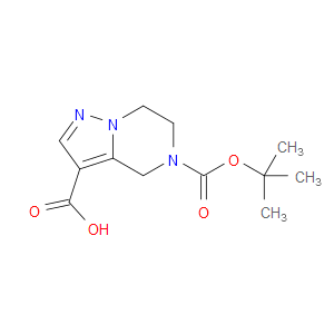 5-(TERT-BUTOXYCARBONYL)-4,5,6,7-TETRAHYDROPYRAZOLO[1,5-A]PYRAZINE-3-CARBOXYLIC ACID