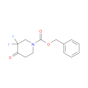 BENZYL 3,3-DIFLUORO-4-OXOPIPERIDINE-1-CARBOXYLATE