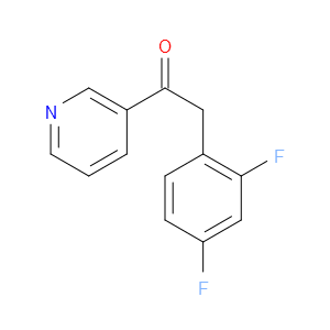 2-(2,4-DIFLUOROPHENYL)-1-(PYRIDIN-3-YL)ETHAN-1-ONE - Click Image to Close