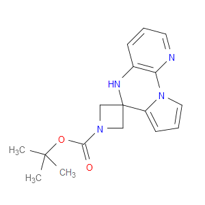 TERT-BUTYL 5'H-SPIRO[AZETIDINE-3,6'-PYRIDO[3,2-E]PYRROLO[1,2-A]PYRAZINE]-1-CARBOXYLATE