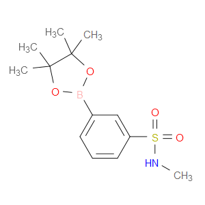 N-METHYL-3-(4,4,5,5-TETRAMETHYL-1,3,2-DIOXABOROLAN-2-YL)BENZENESULFONAMIDE - Click Image to Close
