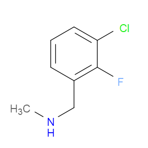N-(3-CHLORO-2-FLUOROBENZYL)-N-METHYLAMINE