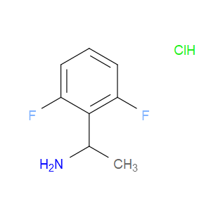 1-(2,6-DIFLUOROPHENYL)ETHANAMINE HYDROCHLORIDE - Click Image to Close