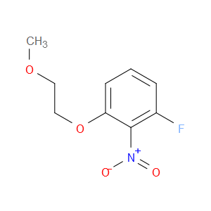 1-FLUORO-3-(2-METHOXYETHOXY)-2-NITROBENZENE