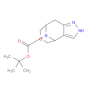TERT-BUTYL 1,4,5,7,8,9-HEXAHYDRO-4,8-EPIMINOOXOCINO[5,4-C]PYRAZOLE-10-CARBOXYLATE