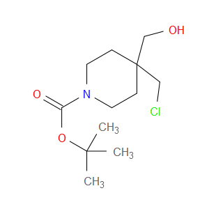 4-CHLOROMETHYL-4-HYDROXYMETHYL-PIPERIDINE-1-CARBOXYLIC ACID TERT-BUTYL ESTER