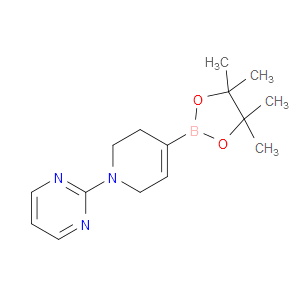 2-(4-(4,4,5,5-TETRAMETHYL-1,3,2-DIOXABOROLAN-2-YL)-5,6-DIHYDROPYRIDIN-1(2H)-YL)PYRIMIDINE - Click Image to Close