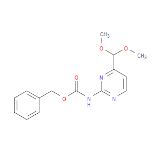 BENZYL (4-(DIMETHOXYMETHYL)PYRIMIDIN-2-YL)CARBAMATE