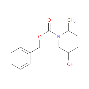 BENZYL 5-HYDROXY-2-METHYLPIPERIDINE-1-CARBOXYLATE