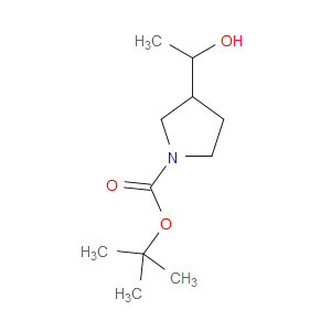 TERT-BUTYL 3-(1-HYDROXYETHYL)PYRROLIDINE-1-CARBOXYLATE - Click Image to Close