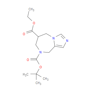 8-TERT-BUTYL 6-ETHYL 6,7-DIHYDRO-5H-IMIDAZO[1,5-A][1,4]DIAZEPINE-6,8(9H)-DICARBOXYLATE