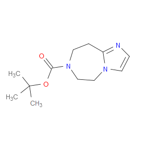 TERT-BUTYL 8,9-DIHYDRO-5H-IMIDAZO[1,2-D][1,4]DIAZEPINE-7(6H)-CARBOXYLATE - Click Image to Close